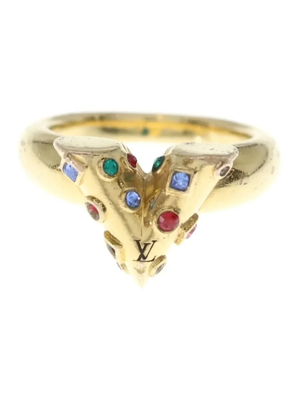 Louis Vuitton Essential Planet Ring Gold